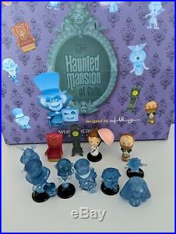 Haunted Mansion Wonderground Mini Vinyl-Complete Lot of all 11 and display box