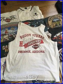 Hd Harley-davidson Lot Of (25) Collectible Shirts All Adult Size XXL (2xl)