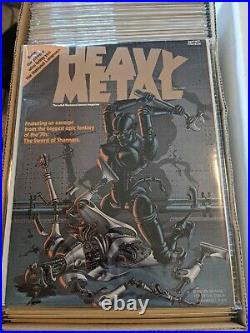 Heavy Metal Magazine Collection Lot COMPLETE Issues 1-299 with ALL COVER VARIANTS