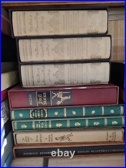 Heritage Press Book Collection, Lot of 48, all with Slipcovers & most withSandglass