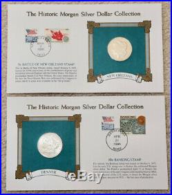 Historic Morgan Silver Dollar Collection All 5 Mints Including an 1882 CC
