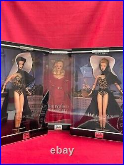 Hollywood Movie Star Collection Barbie Lot Of 3 Collector Edition