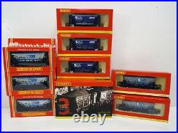 Hornby Job Lot Of 8 X Ecc Hopper Wagons All Mint Boxed (c601)