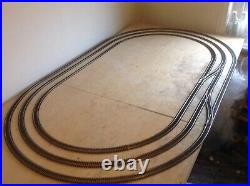 Hornby job lot of track all nickel silver triple loop layout