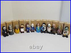 Horror Movie Resin Figures Lot of 12 Rare Halloween