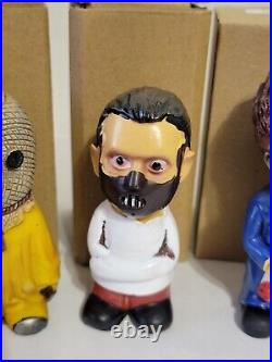 Horror Movie Resin Figures Lot of 12 Rare Halloween