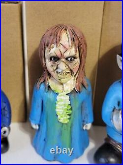 Horror Movie Resin Figures Lot of 12 Rare Halloween
