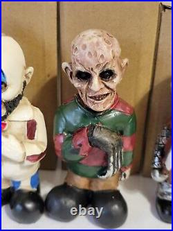 Horror Movie Resin Figures Lot of 12 Rare Halloween