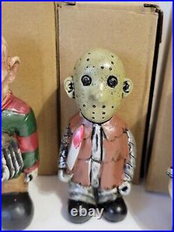 Horror Movie Resin Figures Lot of 12 Rare Halloween
