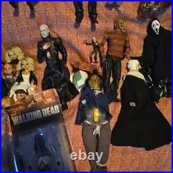 Horror & TWD collectibles action figures lot