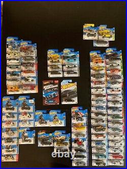 Hot wheels mainline collection lot 80 models (almost all factory sealed)