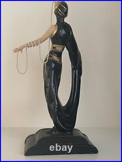 House Of Erte The Franklin Mint Pearls And Emeralds Ltd Ed. M8871
