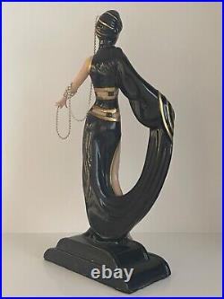House Of Erte The Franklin Mint Pearls And Emeralds Ltd Ed. M8871