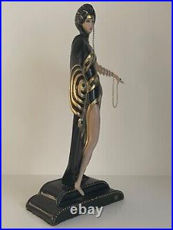 House Of Erte The Franklin Mint Pearls And Emeralds Ltd Ed. M8871