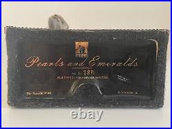 House Of Erte The Franklin Mint Pearls And Emeralds Ltd Ed. M8871