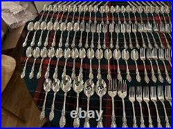 Huge 128 Piece-Oneida WORDSWORTH Stainless Vietnam Glossy/Mint Set