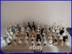 Huge 71 Piece Collectible Bells Lot Various Sizes