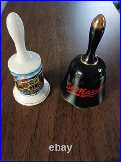 Huge 71 Piece Collectible Bells Lot Various Sizes