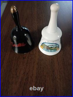 Huge 71 Piece Collectible Bells Lot Various Sizes