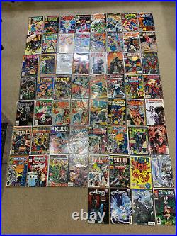 Huge 8+ Pounds Vintage Marvel Comic Book LOT Tarzan Thor Krull Robotix RoboCop