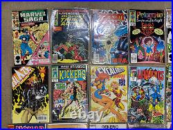 Huge 8+ Pounds Vintage Marvel Comic Book LOT Tarzan Thor Krull Robotix RoboCop