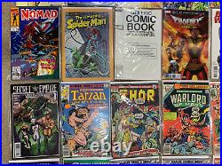 Huge 8+ Pounds Vintage Marvel Comic Book LOT Tarzan Thor Krull Robotix RoboCop