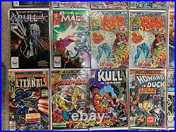 Huge 8+ Pounds Vintage Marvel Comic Book LOT Tarzan Thor Krull Robotix RoboCop