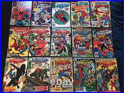 Huge AMAZING SPIDER-MAN All Key lot of 15 comics86,121,124,238 (w tattooz), 252+