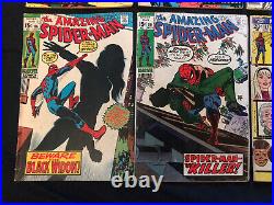 Huge AMAZING SPIDER-MAN All Key lot of 15 comics86,121,124,238 (w tattooz), 252+