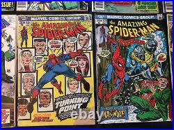 Huge AMAZING SPIDER-MAN All Key lot of 15 comics86,121,124,238 (w tattooz), 252+