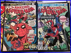 Huge AMAZING SPIDER-MAN All Key lot of 15 comics86,121,124,238 (w tattooz), 252+