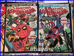 Huge AMAZING SPIDER-MAN All Key lot of 15 comics86,121,124,238 (w tattooz), 252+