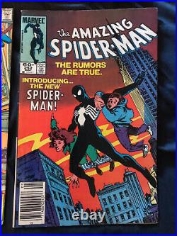 Huge AMAZING SPIDER-MAN All Key lot of 15 comics86,121,124,238 (w tattooz), 252+