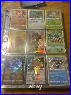 Huge Binder Collection Lot Of 200+Pokemon Cards (Mixed lot). Eng + Jap