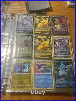 Huge Binder Collection Lot Of 200+Pokemon Cards (Mixed lot). Eng + Jap