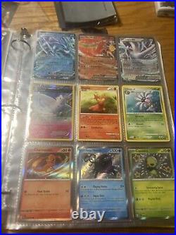 Huge Binder Collection Lot Of 200+Pokemon Cards (Mixed lot). Eng + Jap