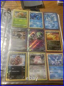 Huge Binder Collection Lot Of 200+Pokemon Cards (Mixed lot). Eng + Jap