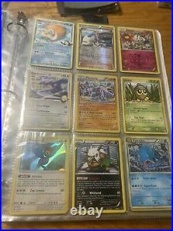 Huge Binder Collection Lot Of 200+Pokemon Cards (Mixed lot). Eng + Jap