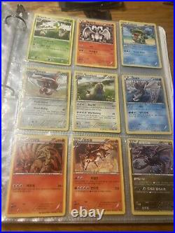 Huge Binder Collection Lot Of 200+Pokemon Cards (Mixed lot). Eng + Jap