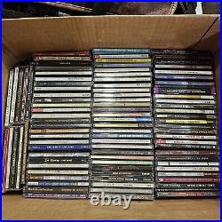 Huge CD Collection LOT Texas Baby Boomer All Genres 500 CDs Complete List LOOK