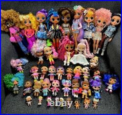 Huge Collection Of L. O. L. Surprise Fashion Dolls And Accessories