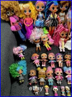 Huge Collection Of L. O. L. Surprise Fashion Dolls And Accessories