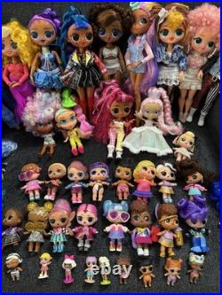Huge Collection Of L. O. L. Surprise Fashion Dolls And Accessories