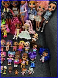 Huge Collection Of L. O. L. Surprise Fashion Dolls And Accessories