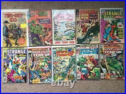 Huge Comic Collection Lot Of 149 Different Comics All Marvel Silver Bronze