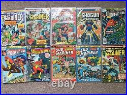 Huge Comic Collection Lot Of 149 Different Comics All Marvel Silver Bronze