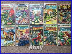 Huge Comic Collection Lot Of 149 Different Comics All Marvel Silver Bronze