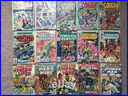 Huge Comic Collection Lot Of 149 Different Comics All Marvel Silver Bronze