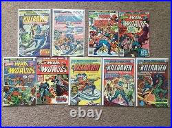 Huge Comic Collection Lot Of 149 Different Comics All Marvel Silver Bronze