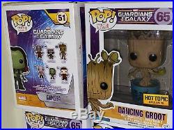 Huge Disney Marvel Guardians Of The Galaxy Funko Pop Lot-all New. Some Retired